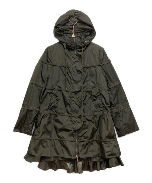 MONCLER（モンクレール）MONCLER (モンクレール) ALBATRE ナイロンコート カーキ サイズ:00の古着・服飾アイテム