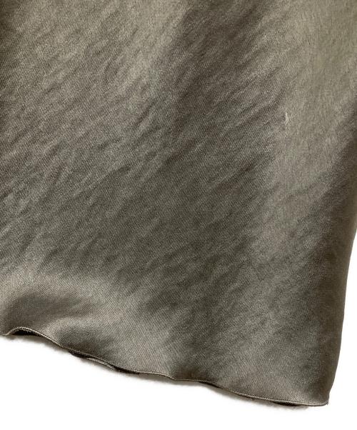 IENA（イエナ）IENA (イエナ) ダブルサテンスカート グリーン サイズ:34の古着・服飾アイテム