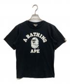 A BATHING APEアベイシングエイプ）の古着「プリントTシャツ」｜ブラック