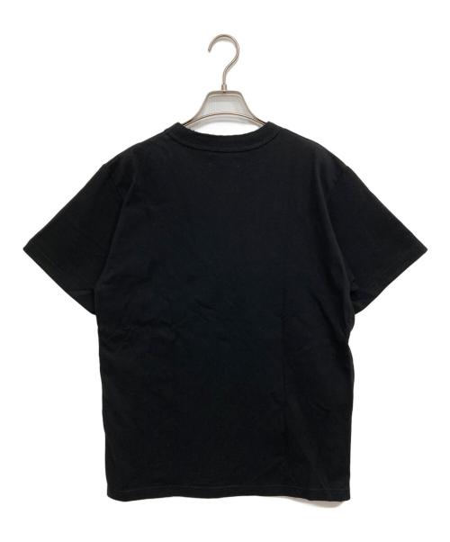 sacai（サカイ）sacai (サカイ) A.P.C. (アーペーセー) サイドジップ半袖カットソー ブラック サイズ:Mの古着・服飾アイテム