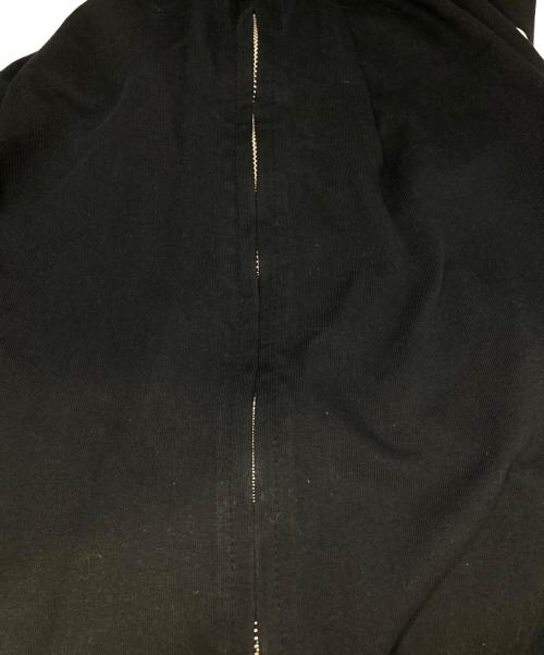 sacai（サカイ）sacai (サカイ) A.P.C. (アーペーセー) サイドジップ半袖カットソー ブラック サイズ:Mの古着・服飾アイテム