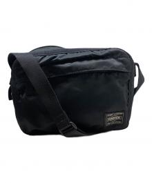 PORTER（ポーター）の古着「FRAME SHOULDER BAG」｜ブラック