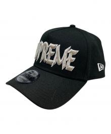 New Era×SUPREME（ニューエラ×シュプリーム）の古着「Sharp Spellout Adjustable」｜ブラック