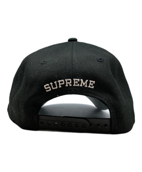 New Era（ニューエラ）New Era (ニューエラ) Supreme (シュプリーム) Sharp Spellout Adjustable ブラックの古着・服飾アイテム