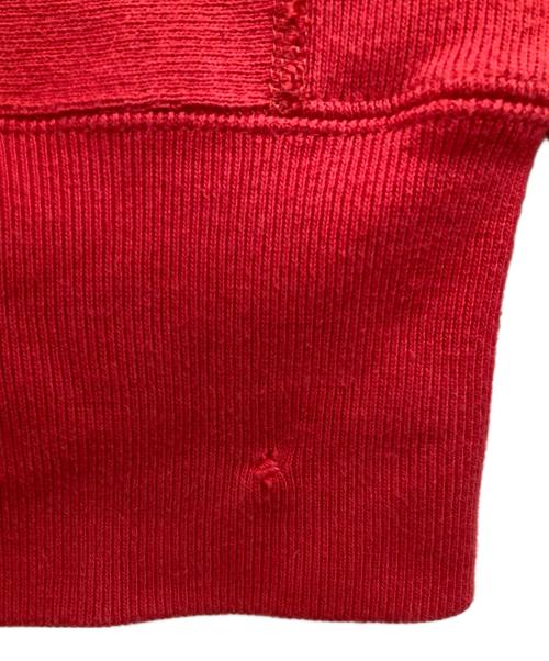Champion REVERSE WEAVE（チャンピオン リバース ウィーブ）Champion REVERSE WEAVE (チャンピオン リバース ウィーブ) 裏起毛スウェット レッド サイズ:Mの古着・服飾アイテム