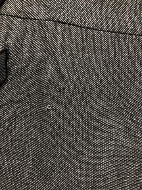 Snidel（スナイデル）Snidel (スナイデル) サイドプリーツツイードワンピース グレーの古着・服飾アイテム