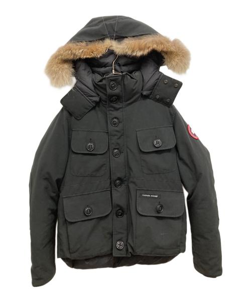 CANADA GOOSE（カナダグース）CANADA GOOSE (カナダグース) RUSSELL PARKA ブラック サイズ:Sの古着・服飾アイテム