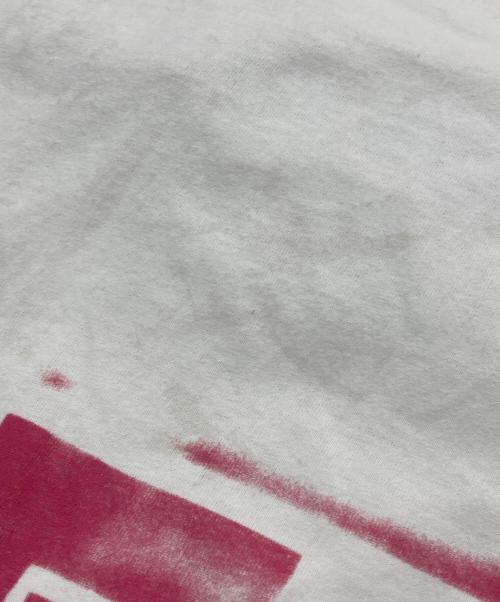 OFFWHITE（オフホワイト）OFFWHITE (オフホワイト) DIAG STENCIL SLIM CREWNECK ホワイト サイズ:Sの古着・服飾アイテム