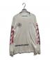 OFFWHITE（オフホワイト）の古着「DIAG STENCIL SLIM CREWNECK」｜ホワイト