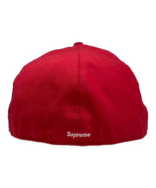 SUPREME（シュプリーム）Supreme (シュプリーム) New Era (ニューエラ) TONAL BOX LOGO CAP レッド サイズ:7　3/8の古着・服飾アイテム