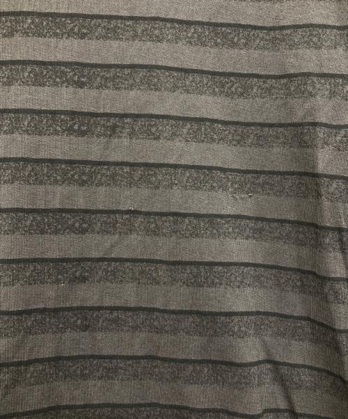 ARMANI COLLEZIONI（アルマーニ コレツィオーニ）ARMANI COLLEZIONI (アルマーニ コレツィオーニ) ボーダーカットソー ブラウン サイズ:Mの古着・服飾アイテム