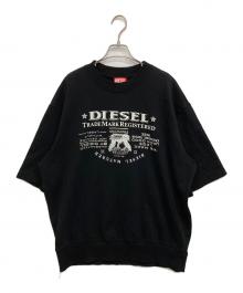 DIESEL（ディーゼル）の古着「S-COOLING-L2 半袖スウェット」｜ブラック