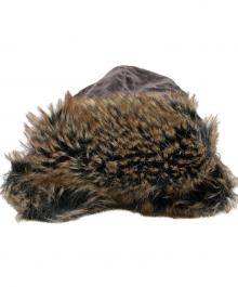 SUPREME（シュプリーム）の古着「Velvet Polka Dot Trooper Hat」｜ブラウン