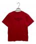 The Black Dog (ブラックドッグ) 00’sプリントTシャツ レッド サイズ:8：5000円