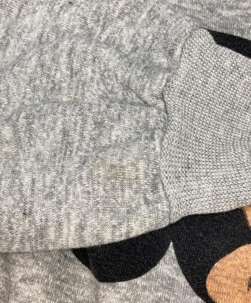 Champion（チャンピオン）Champion (チャンピオン) 80’s染み込みミッキープリントスウェット グレー サイズ:XLの古着・服飾アイテム