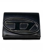 DIESELディーゼル）の古着「3つ折り財布」｜ブラック