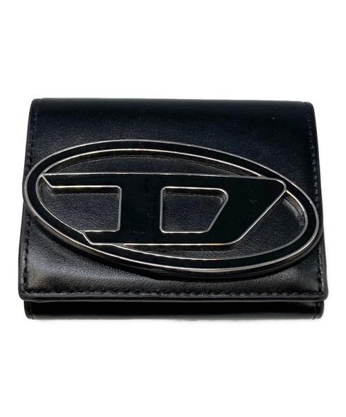 DIESEL（ディーゼル）DIESEL (ディーゼル) 3つ折り財布 ブラックの古着・服飾アイテム