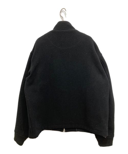 DANTON（ダントン）DANTON (ダントン) ウールパイル スタンドジャケット ブラック サイズ:42の古着・服飾アイテム