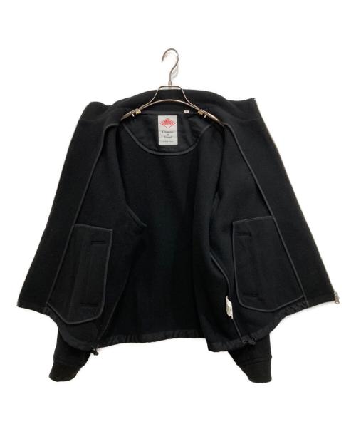 DANTON（ダントン）DANTON (ダントン) ウールパイル スタンドジャケット ブラック サイズ:42の古着・服飾アイテム
