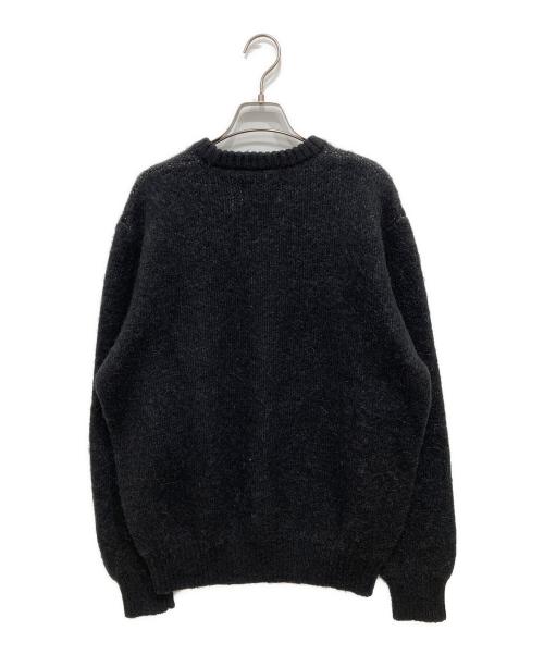 stussy（ステューシー）stussy (ステューシー) DICE MOHAIR SWEATER ブラック サイズ:Mの古着・服飾アイテム