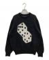 stussy（ステューシー）の古着「DICE MOHAIR SWEATER」｜ブラック