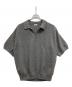 crepuscule（クレプスキュール）の古着「Moss Stitch Polo」｜グレー