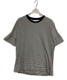 nonnative（ノンネイティブ）の古着「CLERK S/S TEE C/L PIQUE BORDER」｜ホワイト×ブラック