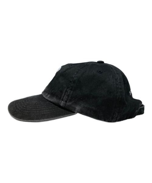 SUPREME（シュプリーム）Supreme (シュプリーム) Pigment Coated S Logo 6-Panel/キャップ ブラックの古着・服飾アイテム