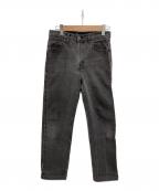 LEVI'Sリーバイス）の古着「後染め550 ブラックデニムパンツ」｜グレー