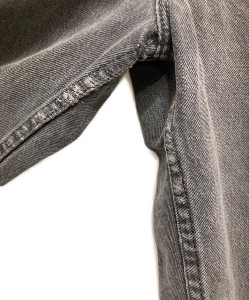LEVI'S（リーバイス）LEVI'S (リーバイス) 後染め550 ブラックデニムパンツ グレー サイズ:W30の古着・服飾アイテム
