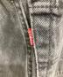 中古・古着 LEVI'S (リーバイス) 後染め550 ブラックデニムパンツ グレー サイズ:W30：8000円