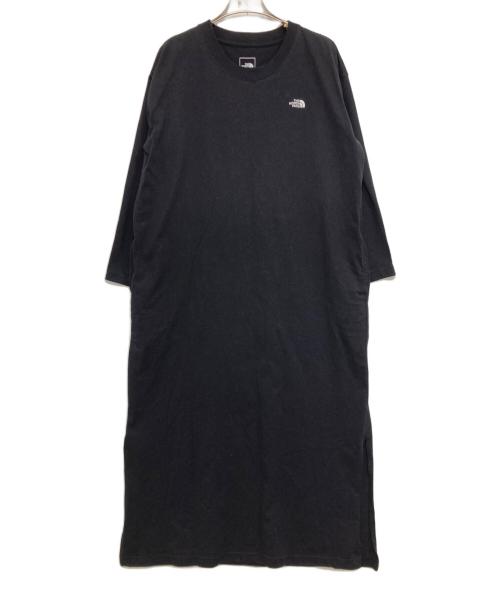 THE NORTH FACE（ザ ノース フェイス）THE NORTH FACE (ザ ノース フェイス) カットソーワンピース ブラック サイズ:Lの古着・服飾アイテム