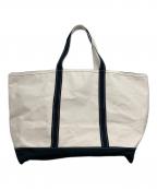 L.L.Beanエルエルビーン）の古着「BOAT AND TOTE キャンバストートバッグ」｜アイボリー
