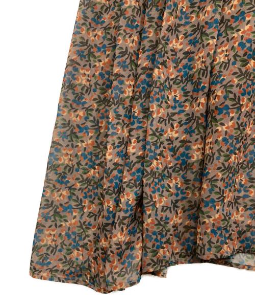 Hug O'War（ハグオーワー）Hug O'War (ハグオーワー) 総柄ワンピース グレー サイズ:２の古着・服飾アイテム