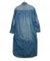 CLOTH&CROSS (クロスアンドクロス) デニムシャツワンピース ブルー サイズ:2：8000円