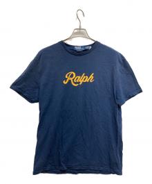 POLO RALPH LAUREN（ポロ・ラルフローレン）の古着「ロゴプリントTシャツ」｜ネイビー