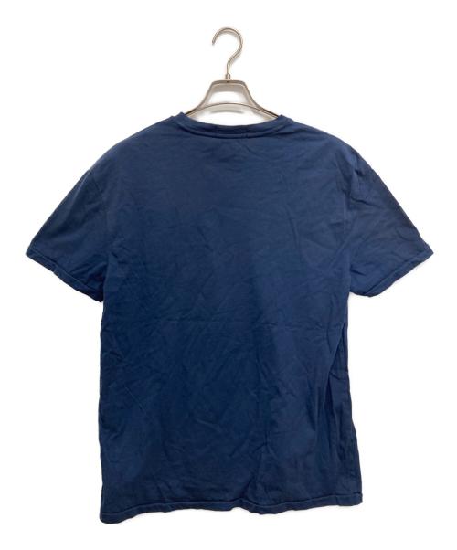 POLO RALPH LAUREN（ポロ・ラルフローレン）POLO RALPH LAUREN (ポロ・ラルフローレン) ロゴプリントTシャツ ネイビー サイズ:Mの古着・服飾アイテム