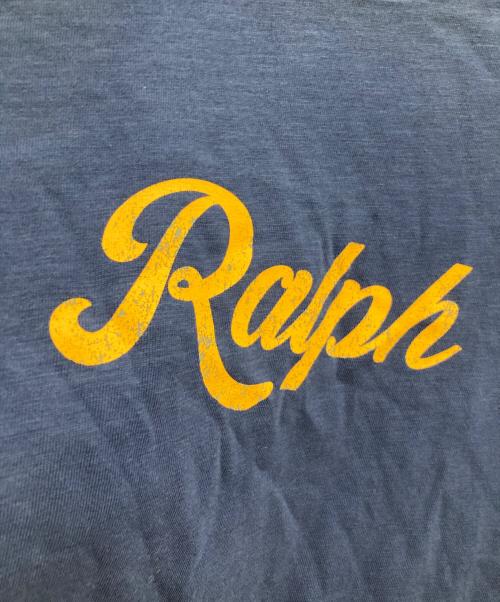 POLO RALPH LAUREN（ポロ・ラルフローレン）POLO RALPH LAUREN (ポロ・ラルフローレン) ロゴプリントTシャツ ネイビー サイズ:Mの古着・服飾アイテム