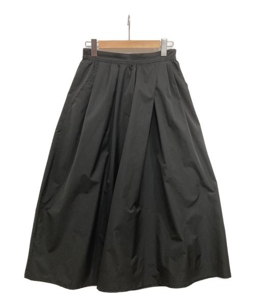 SLOBE IENA（スローブ イエナ）SLOBE IENA (スローブ イエナ) ランダムタックスカート ブラック サイズ:40の古着・服飾アイテム
