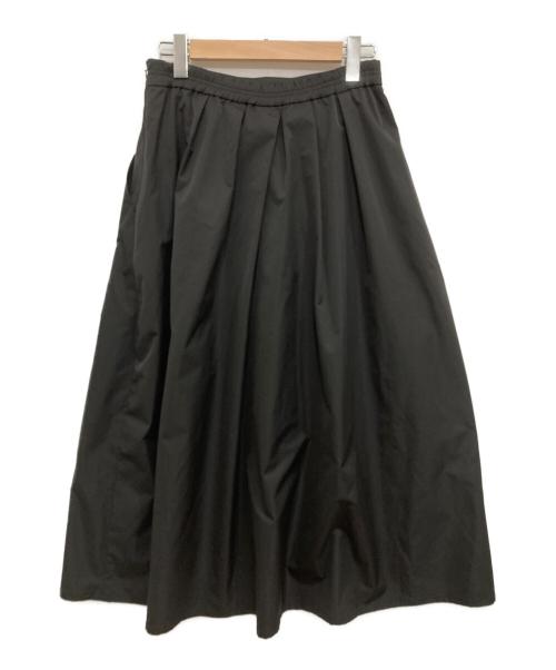 SLOBE IENA（スローブ イエナ）SLOBE IENA (スローブ イエナ) ランダムタックスカート ブラック サイズ:40の古着・服飾アイテム