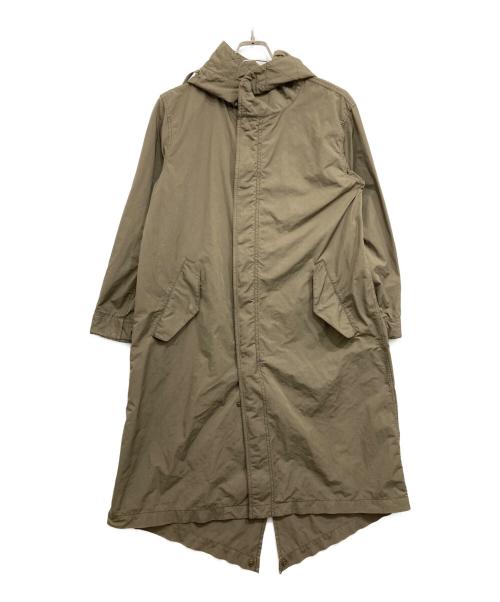 CLOTH&CROSS（クロスアンドクロス）CLOTH&CROSS (クロスアンドクロス) フーデッドモッズコート カーキ サイズ:表記なしの古着・服飾アイテム
