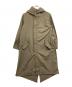 CLOTH&CROSS（クロスアンドクロス）の古着「フーデッドモッズコート」｜カーキ