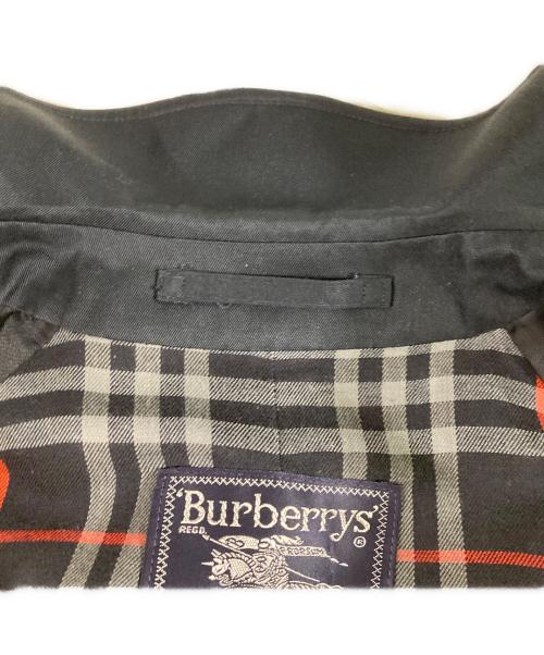 Burberry's（バーバリーズ）Burberry's (バーバリーズ) 80’s裏ノヴァチェックステンカラーコート ネイビー サイズ:不明の古着・服飾アイテム
