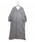 CLOTH&CROSS (クロスアンドクロス) 両Vネックリネンワンピース ラベンダー サイズ:FREE：15000円