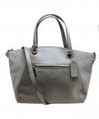 COACHコーチ）の古着「プレーリーサッチェル/2WAYバッグ」｜グレー