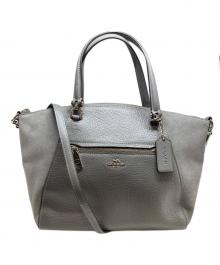COACH（コーチ）の古着「プレーリーサッチェル/2WAYバッグ」｜グレー