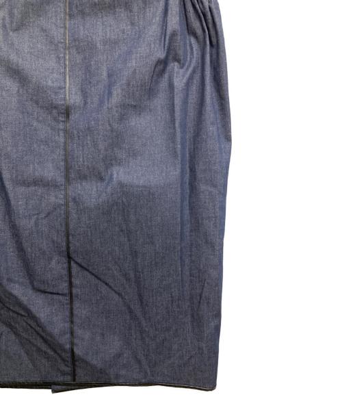 ELENDEEK（エレンディーク）ELENDEEK (エレンディーク) BLACK PIPING COCOON OP インディゴ サイズ:1の古着・服飾アイテム