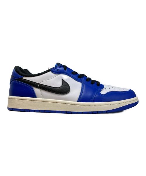 NIKE（ナイキ）NIKE (ナイキ) AIR JORDAN 1 RETRO LOW OG ホワイト×ブルー サイズ:27.5cmの古着・服飾アイテム