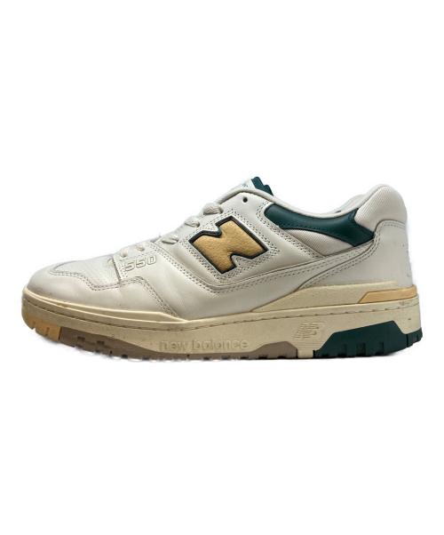 NEW BALANCE（ニューバランス）NEW BALANCE (ニューバランス) Aime Leon Dore (エメ レオン ドレ) P550 Yellow ホワイト サイズ:28cmの古着・服飾アイテム