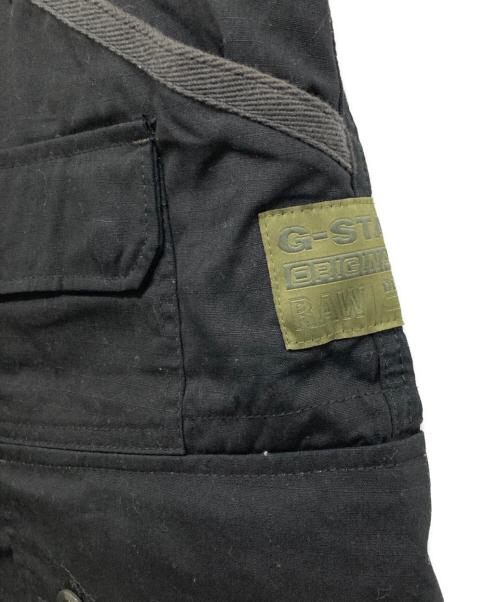 G-STAR RAW（ジースターロゥ）G-STAR RAW (ジースターロゥ) JUNGLE CARGO SHORT/ミリタリーハーフパンツ ブラック サイズ:32の古着・服飾アイテム
